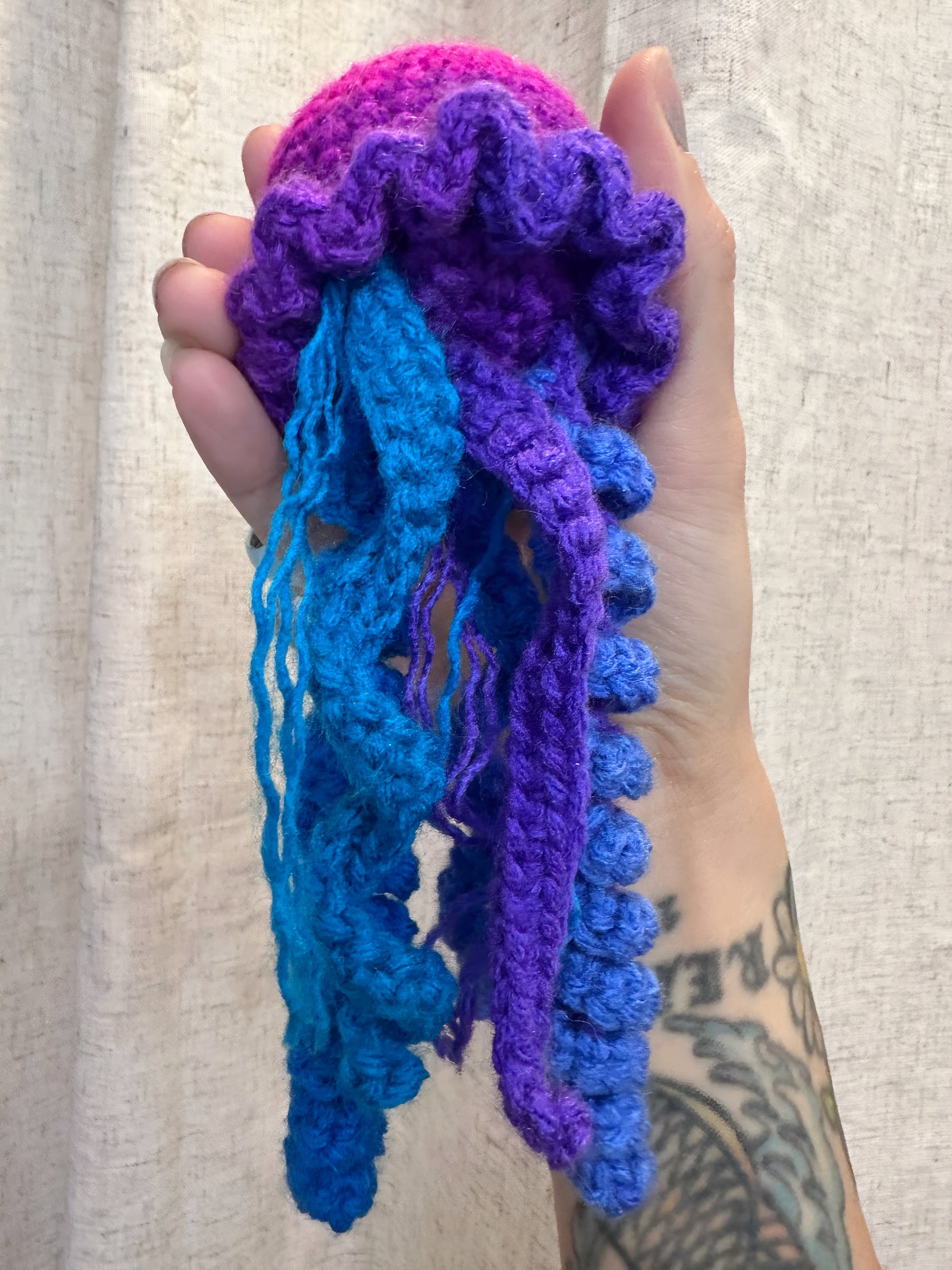 Jellyfish Keychain