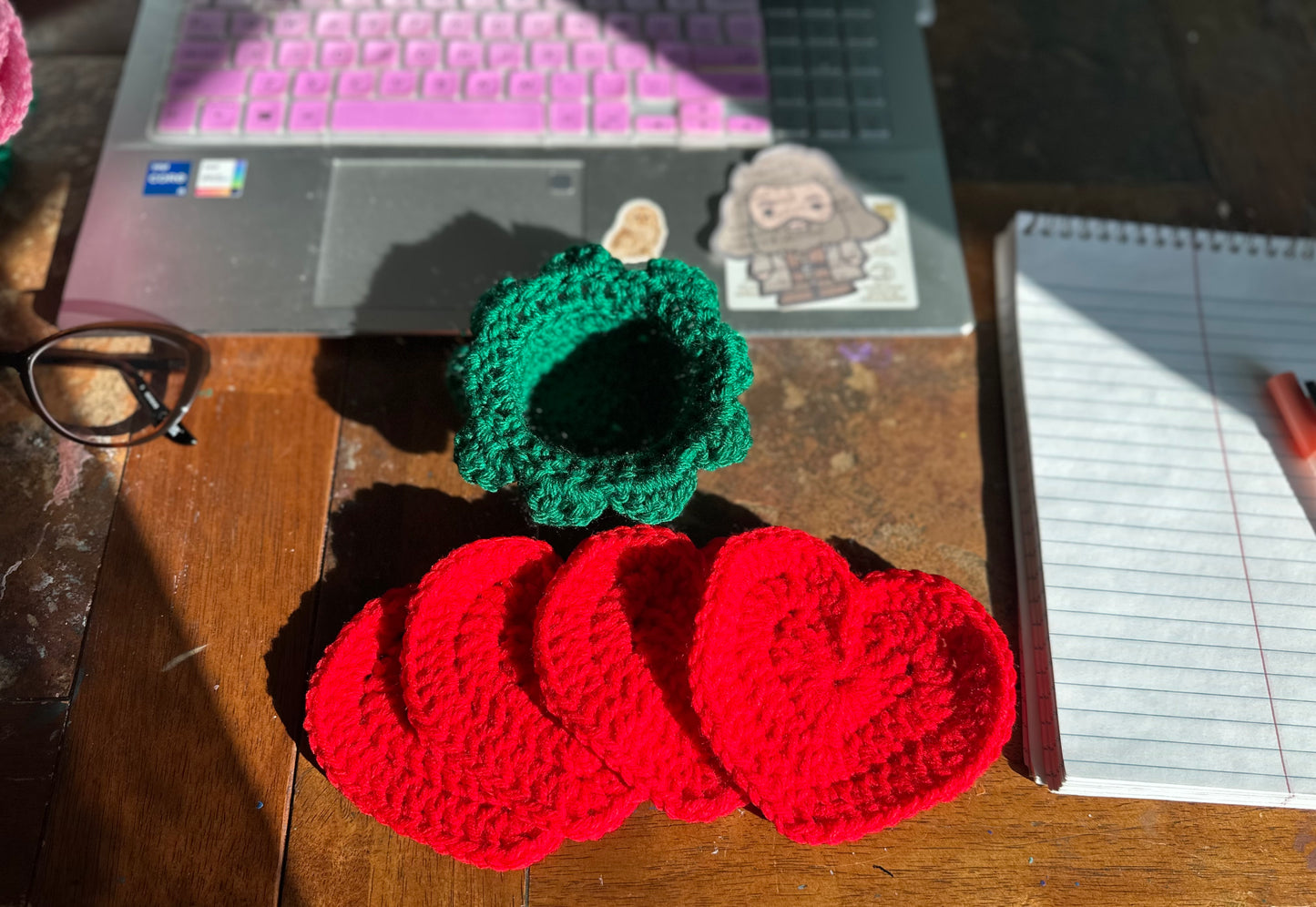 Heart Coaster Set