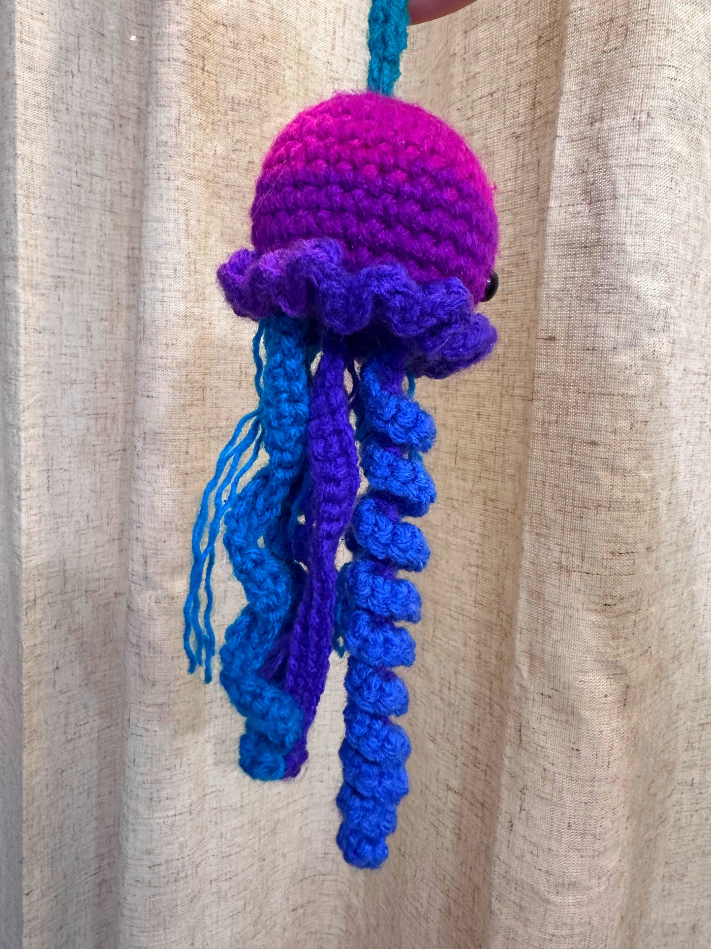 Jellyfish Keychain