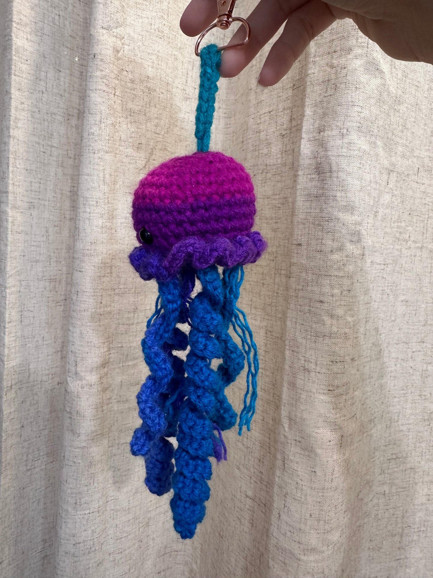 Jellyfish Keychain
