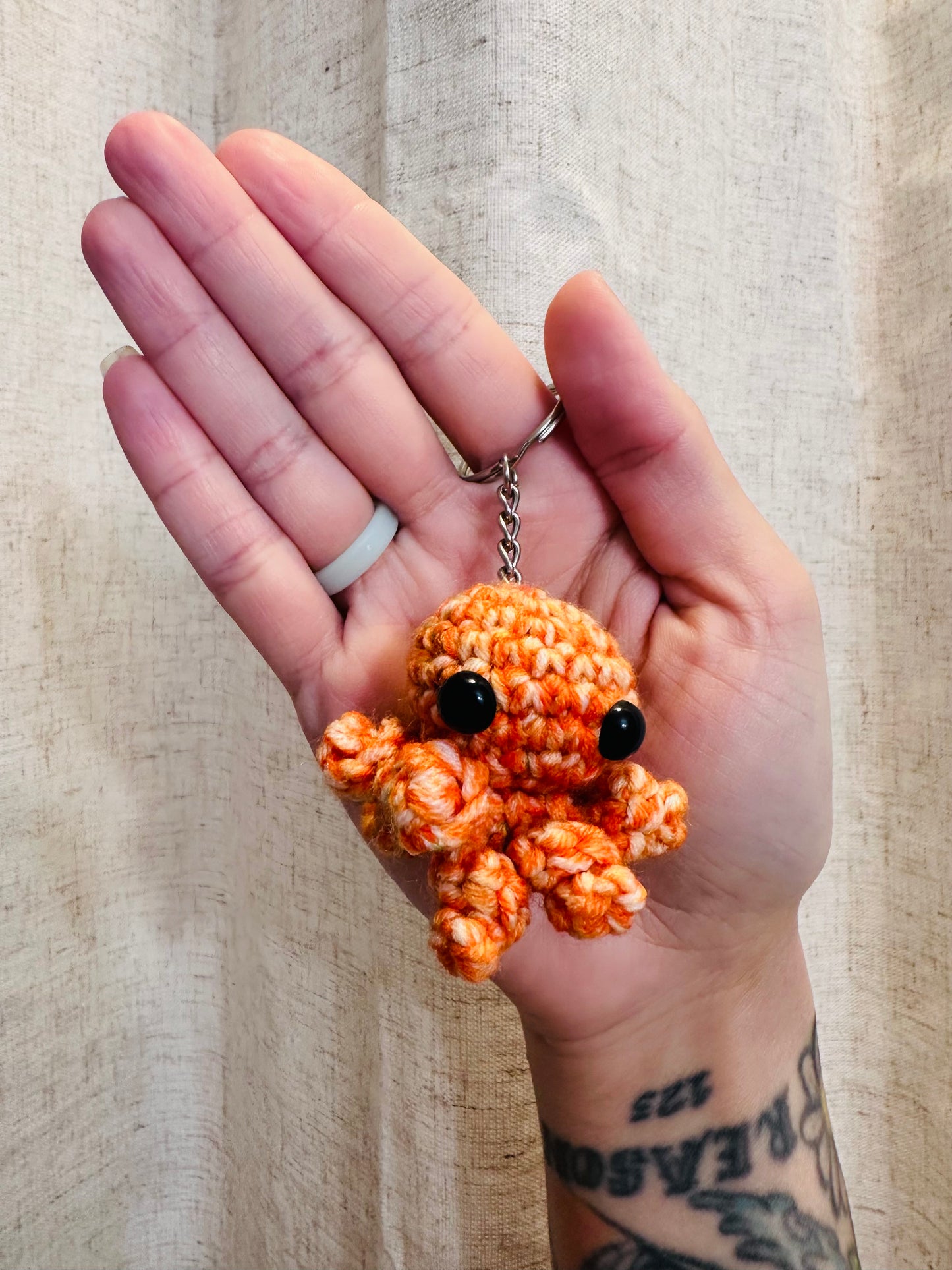 Octopus Keychain